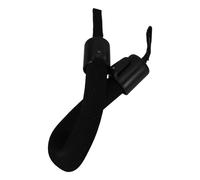 HOMSFOU Car Headrest Grab Handle Black Plastic Safety Grip Holder