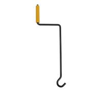 HOMSFOU Car Jack Hand Crank Replacement: Steel Jack Pole Lever Handle with Crank Hook for Repairing Vehicles Universal Accessories