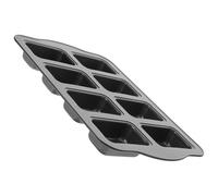 HOMSFOU Carbon Steel 8-Cavity Non-Stick Loaf Bread Pan for Mini Cakes and Muffins, Grey Multi-Function Baking Mold Suitable for Home Baking and Small Roasting Tasks