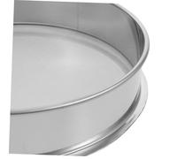 HOMSFOU Ceramic Glazing Stainless Steel Fine Mesh Sieve for Pottery Glaze Filtration Paint Strainer Sifter Tool with Uniform Glaze Filtering Corrosion-Resistant Medium Mesh for Artists