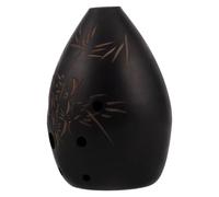 HOMSFOU Ceramic Ocarina Instrument for Beginners Clay Craft Handmade for Traditional Music School Classes Outdoor Use and Adults
