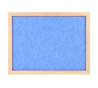 HOMSFOU Children DIY Memo Board Wood Felt Photo Board Display Reminders Learning Tool Suitable for Kids Craft Supplies