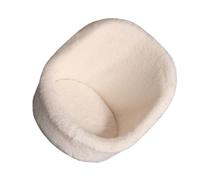 HOMSFOU Children Photography Sofa Mini Baby Photo Prop Comfortable Plush Cloth Sofa for Bedroom and Kindergarten Photoshoots Safe and Adorable Shape