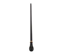HOMSFOU Classic Ebony Conducting Baton with Solid Wood Handle, Smooth Grip and Balanced Weight Distribution, 15-inch Wooden Baton for Orchestra, Choir, and Indoor Music Halls