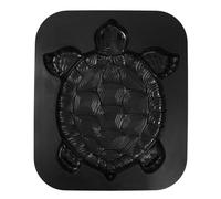 HOMSFOU Concrete Paving Mold Pavement Mold for Landscaping of Gardens Black Plastic Tortoise Shape with Unique Pattern Design Artistic Sense for Paving Paths and Driveways,
