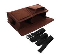 HOMSFOU Construction Adjustable with and Belt Pocket Pouch Tool Separate Versatile Compartments Buckle Belt Made of Sturdy Fiber, for Woodworking and Carpentry Tasks