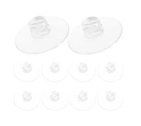 HOMSFOU Cord Clip Wire Holder 24pcs Silicone Cable Organizer Suction Cups for Computer Cords Wall Use in Office and Home