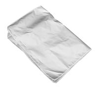 HOMSFOU Cover outside Unit Air Conditioner Covers Weatherproof Silver Polyester 86x35x60cm Protection from Dirt for Outdoor Air Conditioning Unit