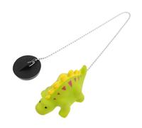 HOMSFOU Cute Dinosaur Rubber Bathtub Drain Stopper for Cartoon Bath Plug Easy-clean Nonporous Sink and Tub Drain Cover Fun Bathroom Water Stopper for Bath