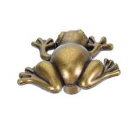 HOMSFOU Cute Frog Cabinet Knob Adorable Animal Drawer Handle Replacement for Wardrobe Kitchen Dresser Easy Installation Fit for All Ages