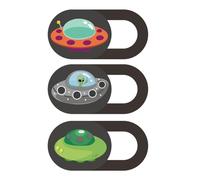 HOMSFOU Cute Laptop Camera Cover Slide Webcam Cover 3pcs Privacy Lens Protector