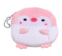 HOMSFOU Cute Penguin Plush with Adorable Appearance Portable Purse Small Change Purse and Soft Pp Cotton Material Suitable for Handbag Or Backpack Use and Adults