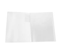 HOMSFOU Diamond Art Portfolio Folder A4 Painting Book 30 Pages White Portable Storage Organizer for 5D Diamond Drawings and DIY Finished Paintings