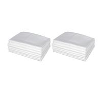 HOMSFOU Disposable Bunny Cage Liner 100Pcs Plastic Film Leak-Resistant Bedding for Hamster and Small Animal Cages