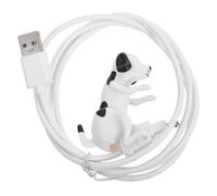 HOMSFOU Dog Fast Charge Plastic Metal Charging Cable White Type C Braided