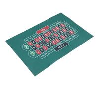 HOMSFOU Double Sided Waterproof Felt Poker Game Mat with Foldable Design and Comfortable Touch for Home Gatherings and Theme Parties, Multipurpose Table Cover