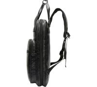 HOMSFOU Drumstick Tapes Sturdy Stick with Large Bag Capacity Drum Carrying Pu Cotton Material, Black Organizer Pouch Dumb Drumsticks and Practice and Performance
