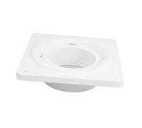 HOMSFOU Dryer Vent Hose Connector Kit Wall Flange Seal Ring 4-inch Flexible Exhaust Hose Coupler Indoor Dryer Venting System Accessory Set Screws Bathroom Laundry