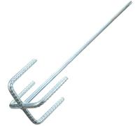 HOMSFOU Drywall Mud Mixer Electric Drill Stirring Rod Replacement Power Tool Paint Mixing Paddle for Epoxy Plaster Grout with Ventilation System 19.2 Inch