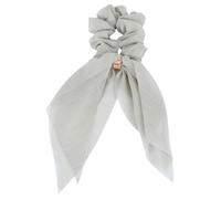 HOMSFOU Elastic Hair Bands with Double-layer Bowknot and Buckle Design, Cloth Ponytail Holders to Hold Hair in Place for Women, Suitable for Everyday Wear and Occasions