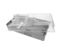 HOMSFOU Electric Box Transparent Household Distribution Enclosure for Easy Access Monitoring Durable Weatherproof Protection for Outdoor Electrical Systems
