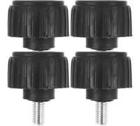 HOMSFOU Electronic Scale 4pcs Replacement Feet Platform Scale Parts with Shock Absorber and Easy Installation