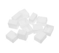 HOMSFOU Empty Watercolor Paint Half Pans Set of 12 Plastic Mini Palette for Artists Students Portable Small Paint Storage Box