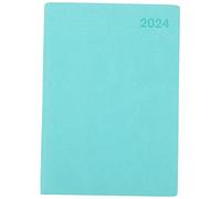 HOMSFOU English Daily Planner Notebook Wear Resistant Academic Scheduler with Lightweight Design for Students Office and Travel Stylish for Business Planning