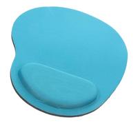 HOMSFOU Ergonomic Mouse Wrist Rest Pad with Thicken Sponge and Memory Foam for Gaming and Office Use, Blue Mouse Mat Designed to Wrist Stress and Provide Comfortable Support