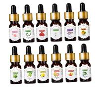 HOMSFOU Essential Oils for Diffuser 10ml Humidifier Aromatherapy Water-soluble Safe for Home Office Car