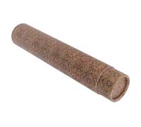 HOMSFOU Extendable Scroll Storage Tube Poster Carrier Box with 35cm Length 6cm Diameter Vintage Calligraphy Roll Holder for Art and Painting Scroll Organization