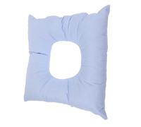 HOMSFOU Face Down Massage Pillow Cotton Cushion with Special Hole Design for Neck Support, for Spa and Salon Massage Beds