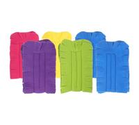 HOMSFOU Fluffy Electrostatic Microfiber Duster Refills 6Pcs Set Reusable and Washable Dusting Pads for Furniture, Electronic Devices, and Home Cleaning