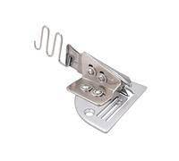 HOMSFOU Foldable Sewing Machine Binder Edging Device with Pull Barrel for Durable Bias Tape Binding Wear Resistant Presser for Quilting and Sticky Projects