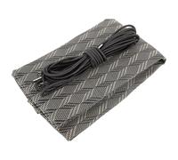 HOMSFOU Folding Recliner Chair Replacement Fabric with Diamond Pattern and Rope Outdoor Patio Lounge Chair Seat Cover Repair Cloth Accessories