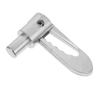 HOMSFOU Galvanized Iron Trailer Gate Latch Pin with T-shape Flat Pin Design for Trailer Components and Truck Tailgate Compact and Sturdy