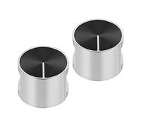 HOMSFOU Gas Stove Control Knobs Cooker Knobs Replacement Universal 2pcs Easy Installation Made of Sturdy Zinc Alloy for Home Kitchen Accessories