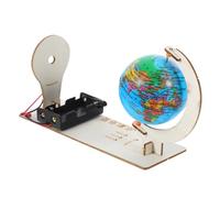 HOMSFOU Geographical Model Kit for DIY Earth Demonstrator Educational Interactive Learning Prop to Enhance Creativity and Imagination