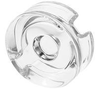 HOMSFOU Glass Weights Heavy Fermenting Lids for Mason Jars Wide Mouth Design Comfortable to Hold Handle Dishwasher Safe Sturdy Glass Fermentation Tools for Sauerkraut Kimchi Pickling and