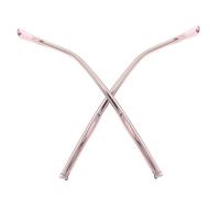 HOMSFOU Glasses Arm Replacement for Eyeglasses and Sunglasses Temple Legs in Crystal Design Prevents Falling Easy DIY Repair Parts for