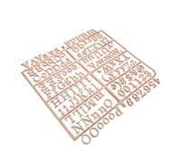 HOMSFOU Gold Plastic Letters for Felt Letter Board with Numbers Symbols Changeable Message Kit for Students and Teachers Magnetic-friendly DIY School and Office Notice Board
