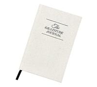 HOMSFOU Gratitude Journal for Teens Daily Use Writing Notebook Cloth Dowling for Reflection Affirmations and Memories Enhance Positivity Mindfulness