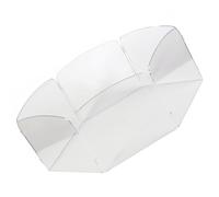 HOMSFOU Hamster Fence Portable Plastic Safety Barrier Indoor Pet Barrier Stress Relief Playpen for Small Pets Outdoor Use