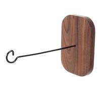 HOMSFOU Heavy Duty Wind Chime Hanging Bracket with Versatile Hanging Options and Space Saving Design, Wooden and Iron Planter Hanger Suitable for Garden and Indoors, Complete Set