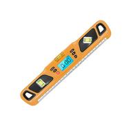 HOMSFOU High Precision Backlight Mini Spirit Level Ruler Frame Hanger Level Gauge with Voice Prompt for Accurate Home and Industrial Measurement