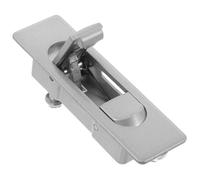 HOMSFOU High Security Button Bounce Lock for Electrical Cabinets Concealed Handle for Distribution Boxes Easy Operation Locking Mechanism Versatile Application for Cabinet Doors Sleek Aesthetic Design