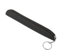 HOMSFOU Insulin Pencil Case Mini Pen Bag Zipper Pouch for Stationery Travel Slim Pu Leather Pen Holder