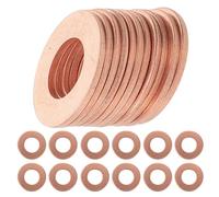 HOMSFOU Iron Dent Puller Rings round Shape for Automotive Sheet Metal Repairs 100pcs with Smooth Bright Finish, Efficient Alignment Tool for Spot Welder Kit on Car Body Panels