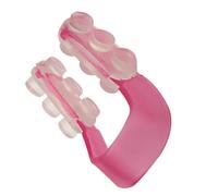HOMSFOU Japan Nose-up Clip Nose Lifting Shape Clip Adjustable Pressure Nose Sharpening, 2 Sizes Gel Pad, Plastic Material for Facial Contouring Random Color
