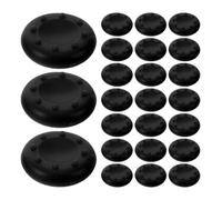 HOMSFOU Joystick Caps Anti Slip Thumb Grip Covers Black Silicone for Game Controllers 100pcs Shaped for Optimal Fit, Resistant to Daily Wear, Maximizing Compatibility for Gaming